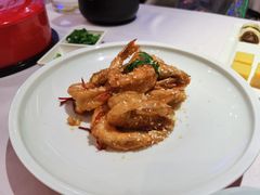 蜜汁酥皮虾-味+新京宴·烤鸭·北京菜(创意谷店)