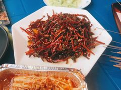 干煸牛肉丝-马海涛牛肉串·午市牛腩饭·烧烤夜宵(领汇广场店)
