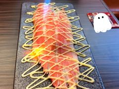 超长灸烧蟹柳火焰寿司-仙隐小鹿中華の日料(荣民龙首广场店)