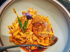 敲糖棒棒鸡-辛香汇·现炒川菜(淮海路百盛店)