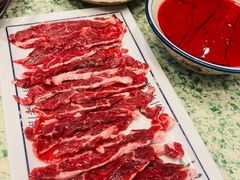 鲜切牛肉-鸿姐老火锅(静安店)