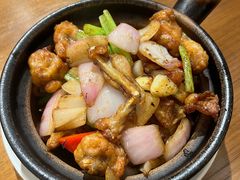 啫啫牛蛙煲-绿柠食堂(北外滩店)