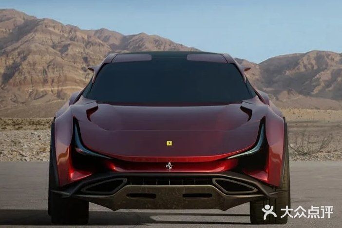 法拉利首款SUV的样子？怎么像是一台轿跑车