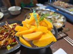 冰镇芒果-曼听小寨海鲜烧烤·大连辣炒大王(盖州街店)