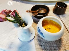 蟹粉羹鸡头米-鱼桥巷·美学川菜