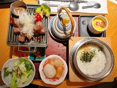 帕马森铁板牛肉粒定食-味太助·银饭食堂(中华城店)