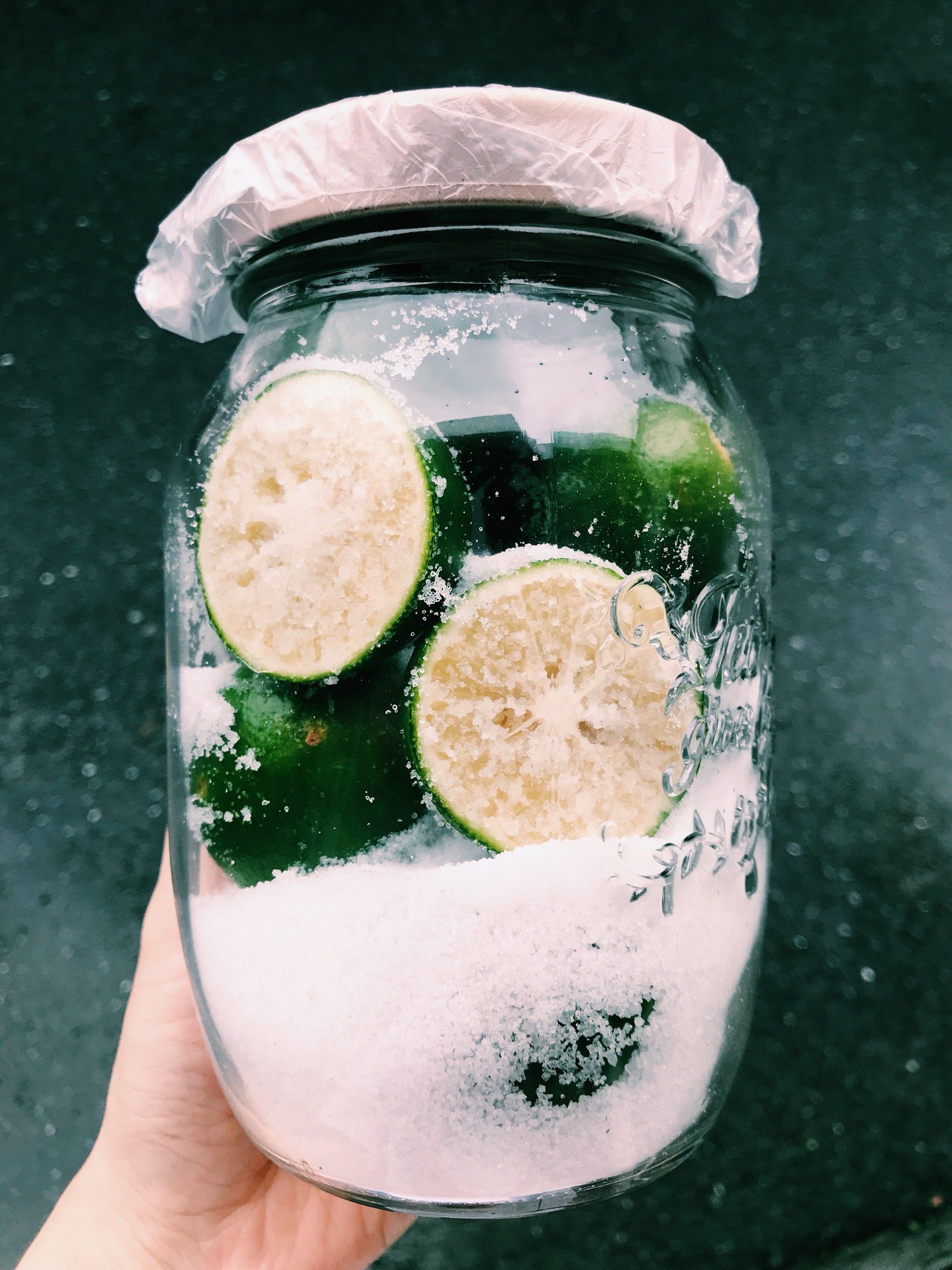 某年夏天自制的咸柠檬