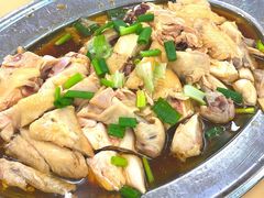 -高温街芽菜鸡沙河粉