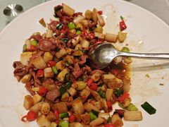洪湖莲藕带炒鸡杂-洪湖水·新楚菜(人民大学店)