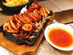 烧烤整条鱿鱼配柠檬酱-美奈小馆·东南亚菜(福田星河COCO Park店)