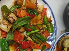 酱爆炒鱿鱼-旺鲜渔港连锁餐厅·珠海特色美食地标(爱情邮局店)
