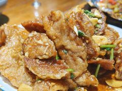 老式牛肉锅包-蒙艾里民族传统菜蒙餐