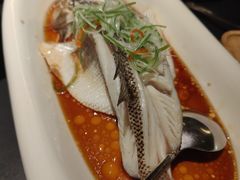 清蒸鲈鱼-小菜园新徽菜(青岛市南万象城店)