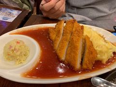 茄汁猪排蛋包饭-玛格萝妮比萨屋(四平店)
