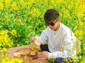 苏州周边游｜jue美油菜花田的下午茶️