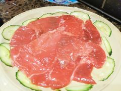 现切牛肉-椒香城门口老火锅(长寿路店)