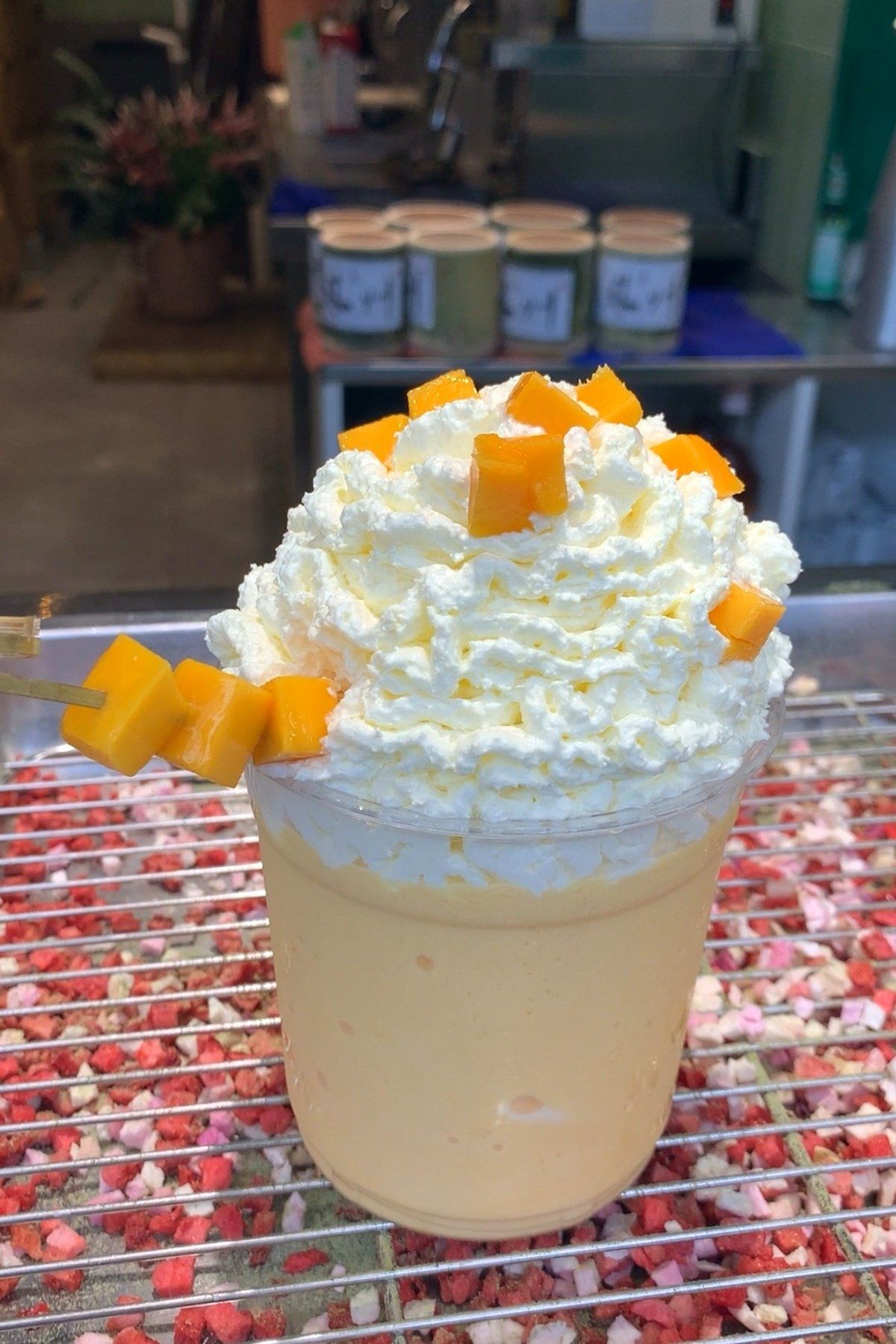 茶色烟雨芒果雪乐