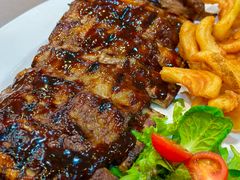 Beef&nbsp;Back&nbsp;Ribs-Pancakes on the rocks(冲浪者天堂店)