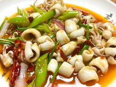 葱炒鱿鱼-板桥海鲜广场(文明东店)