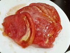 糖拌西红柿-宝光熏肉鞋底火烧(新街口店)
