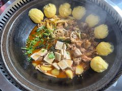 铁锅鸡-三江鱼东北特色铁锅炖(骆驼店)