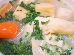 鱼豆腐鱼丸双档粉丝汤-白玉兰传统小吃