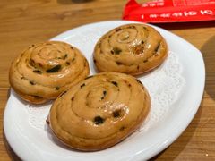 招牌葱油饼-粤仔湾砂锅粥(广益哥伦布店)