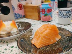 三文鱼刺身-福库回转寿司(万达广场店)