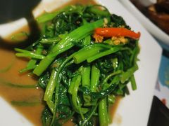 秘制虾酱炒空心菜-帕蓝·暹罗料理(曲阳店)