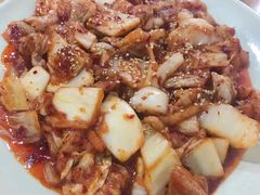 辣白菜炒肉-贤花饭店(城阳店)