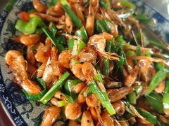 韭菜炒河虾-生态苑农庄(十里画廊遇龙河店)