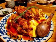 炸猪排鸡蛋盖饭套餐-文立新麻辣烫(合生汇21街区店)