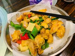 煎焗粉肠头-竹林农庄