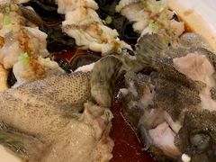 石锅古法蒸老虎斑-利苑酒家(华熙国际店)