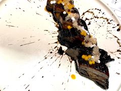 黑叉烧配热情果鱼籽-小大董·烤鸭(观景餐厅·南京西路店)