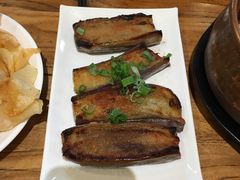 烤茄子-Happy Tree House BBQ Kingsway木屋炭烤(溫哥華店)