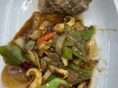 观音螺酱爆-渔中舟海鲜大排档(普陀沈家门店)