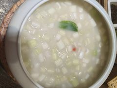 奶汤蒲菜-魁盛居百年鲁菜馆(县西巷店)
