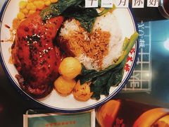 瑞士汁原只大鸡脾饭-港爺茶檔·茶餐厅(东晓南路店)