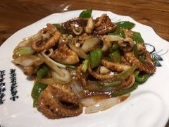 -东来菜馆•手抓海鲜家常菜•海鲜锅贴(鸽子窝店)