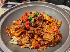 韭黄爆双脆-吴记小园楼(白塔西路总店)