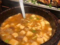 鸡汤石锅豆腐煲-绿茶餐厅(布吉万象汇店)