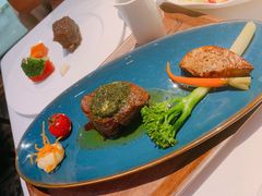 香煎鹅肝菲力牛排配龙蒿黄油-王品牛排(珠海富华里店)