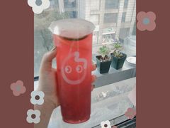 草莓柠檬蜜摇摇冻-CoCo都可(候家塘店)