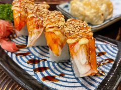 火炙蟹肉手握（2枚）-小川洋风料理(汉街店)