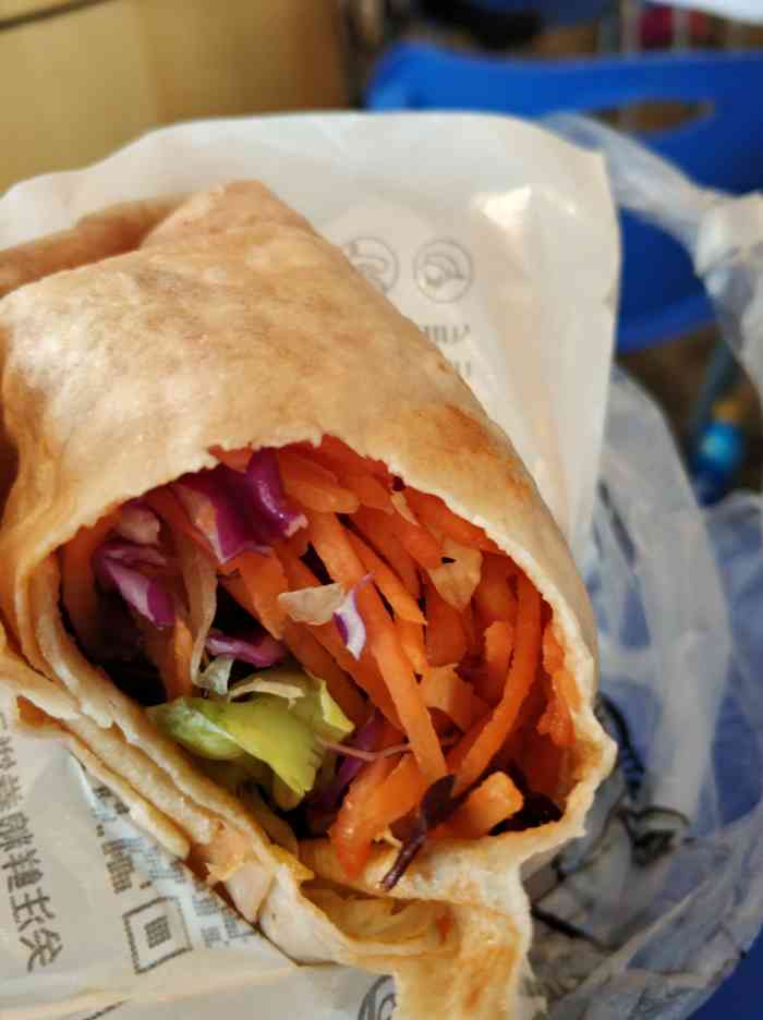 鲜粮卷饼王(王庄路店)-"好久没有吃了,找不到地方只能点了一份外卖.