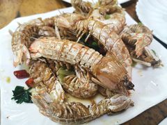 椒盐皮皮虾-桔子海鲜烧烤大排档(台东店)