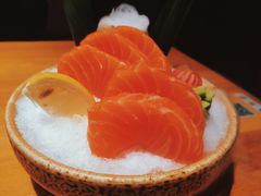 三文鱼刺身-故乡屋日本料理(八一广场店)