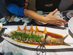 鸡汁阳澄湖大白丝鱼-宴昆山·私房菜(春晖店)