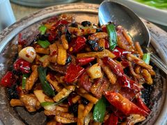 萝卜干腊肉-昆仑饭店-鲜筵餐厅